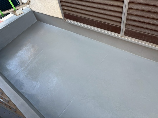 明石市　T様　ベランダ改修工事　施工写真